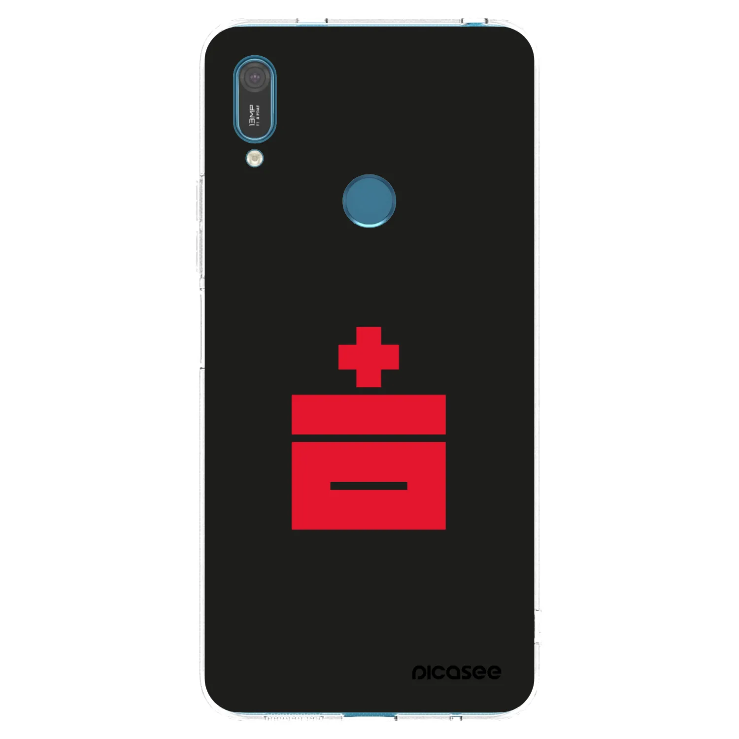 Picasee silikónový prehľadný obal pre Huawei Y7 2019 - Le Plastenciaga