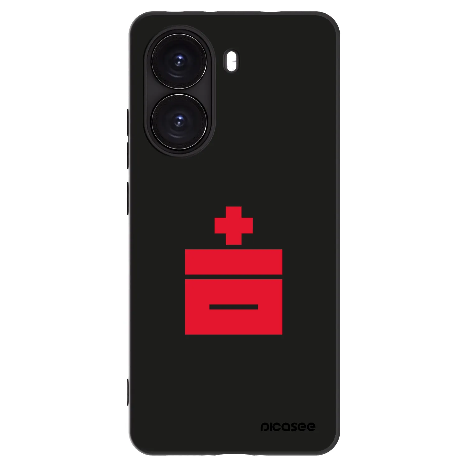 Picasee silikónový čierny obal pre Xiaomi Poco X7 Pro 5G - Le Plastenciaga