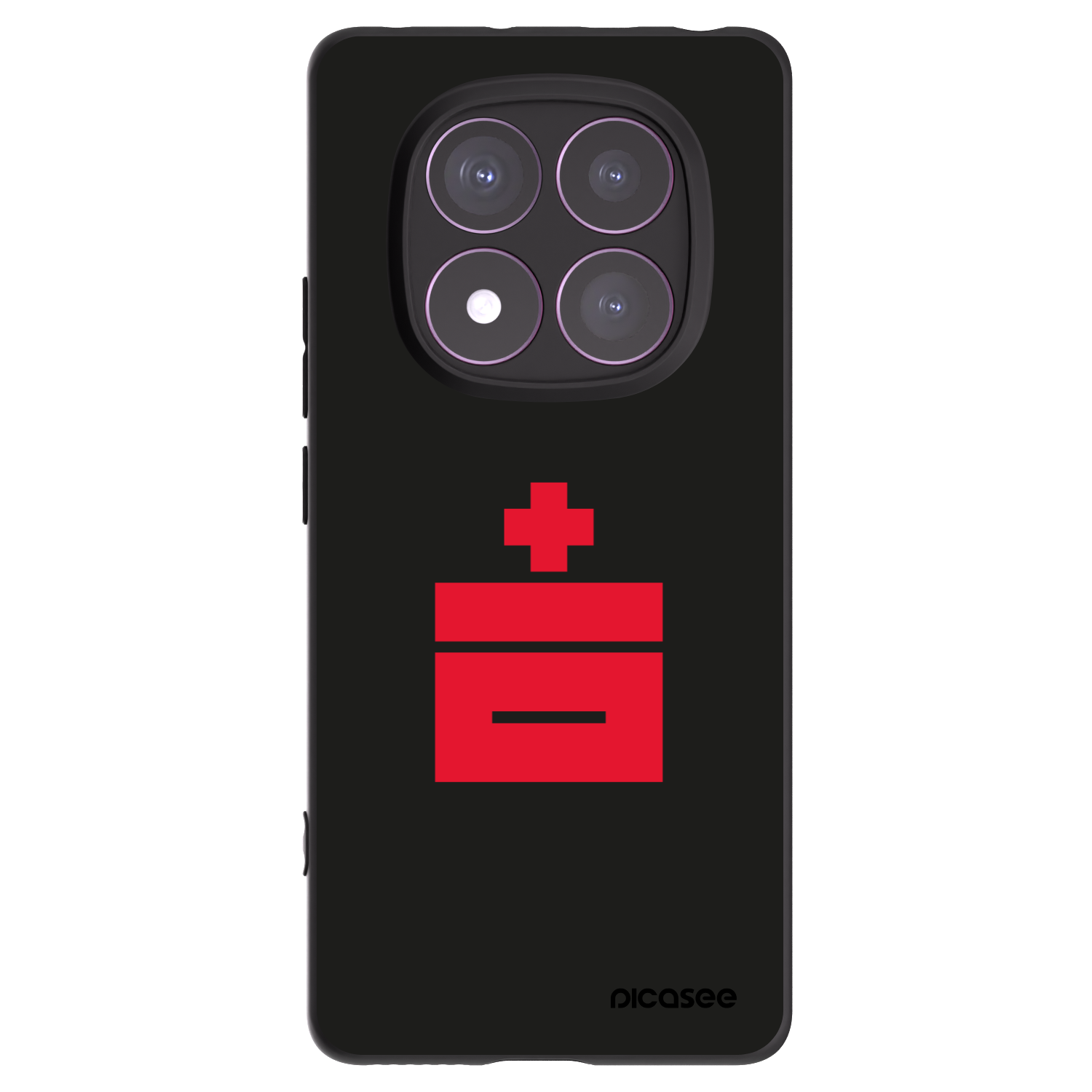 Silikónový čierny obal pre Xiaomi Redmi Note 14 Pro 4G - Le Plastenciaga
