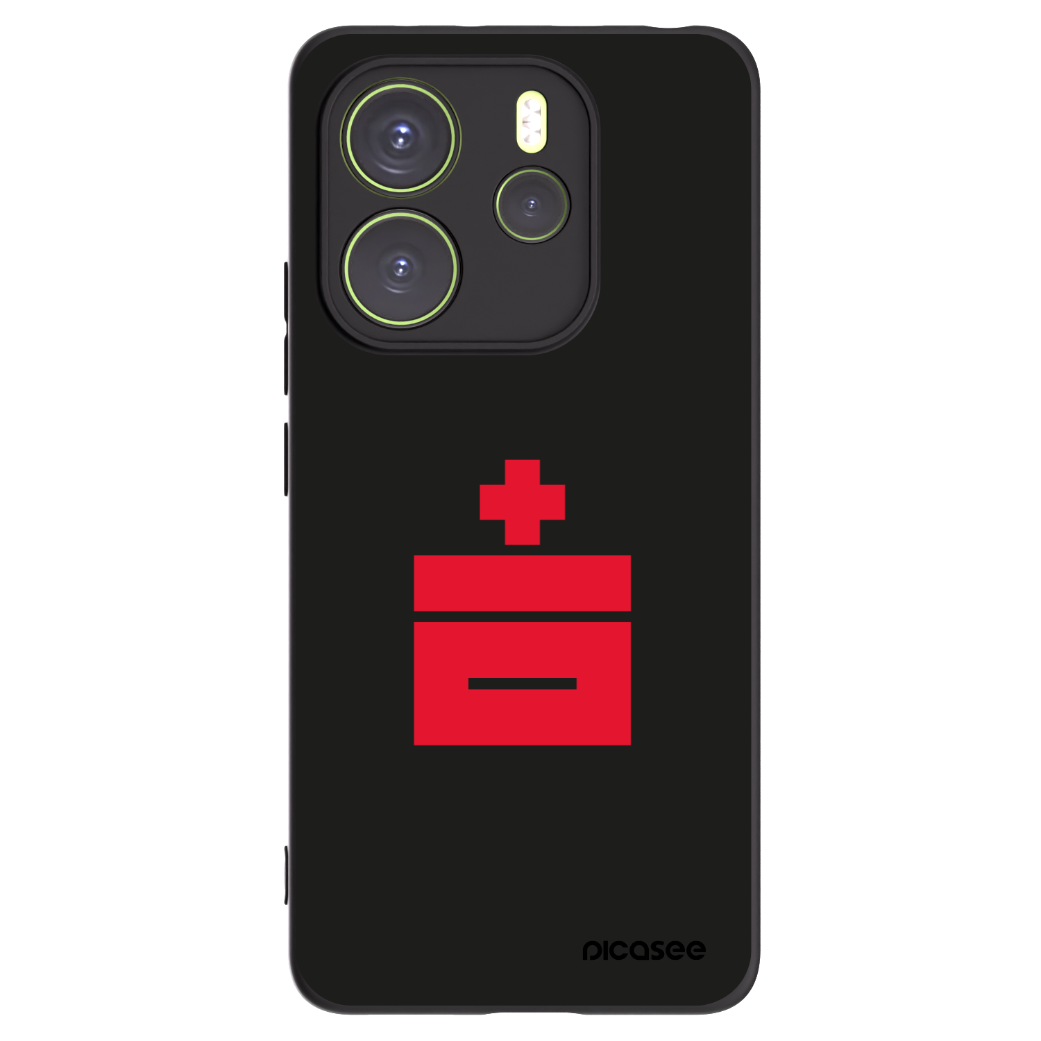 Silikónový čierny obal pre Xiaomi Redmi Note 14 4G - Le Plastenciaga