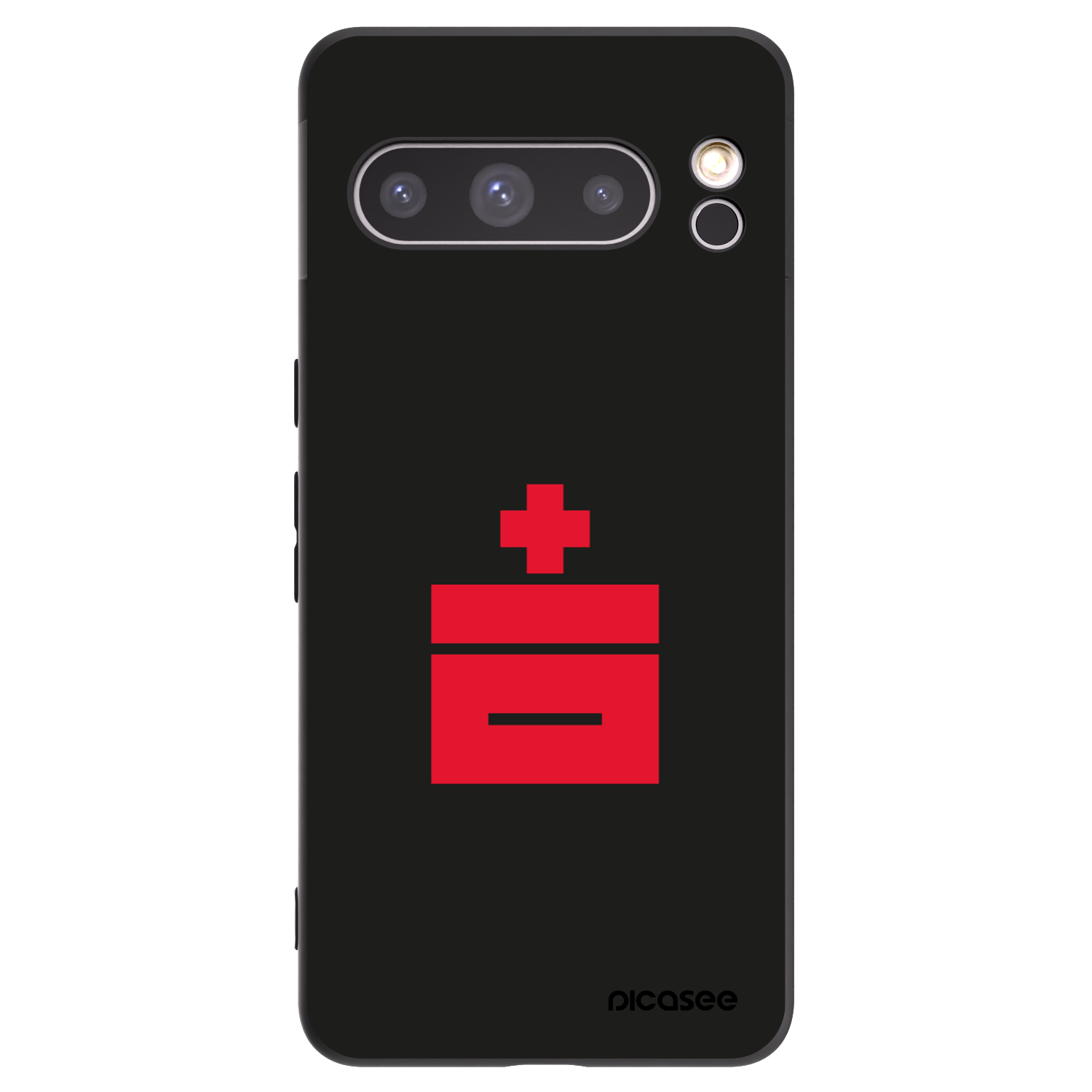 Picasee silikónový čierny obal pre Google Pixel 8 Pro - Le Plastenciaga