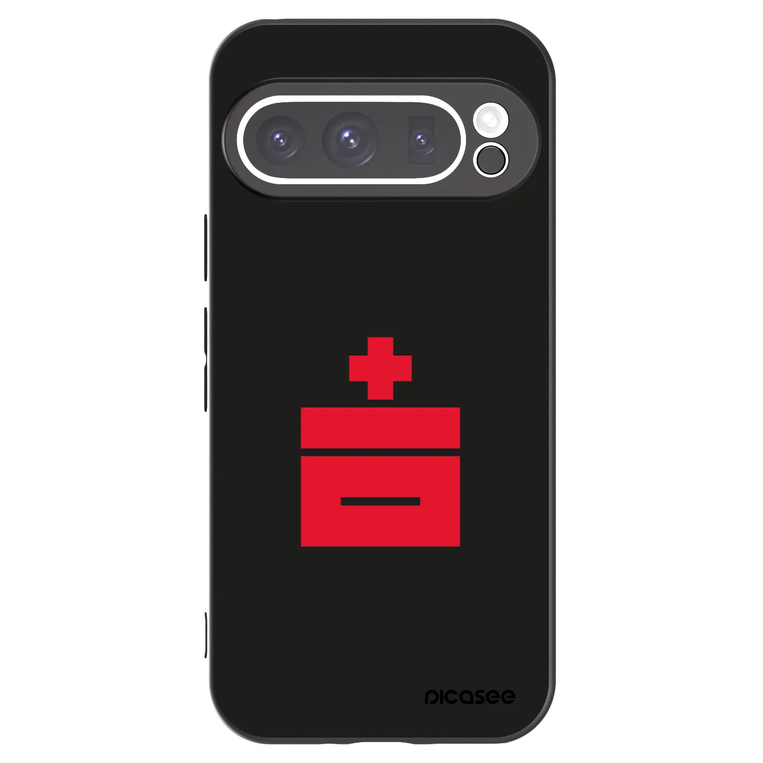 Picasee silikónový čierny obal pre Google Pixel 9 Pro - Le Plastenciaga