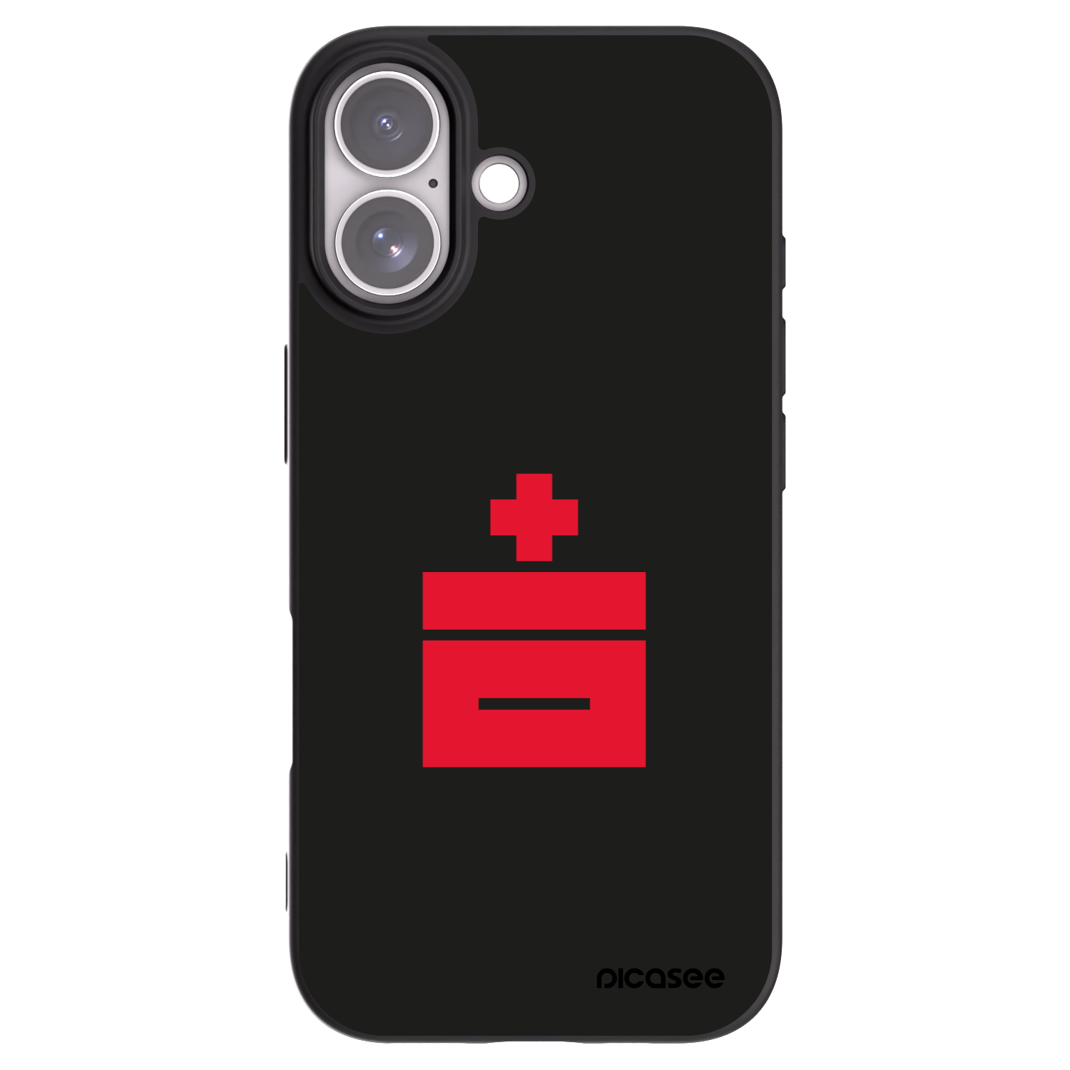 Picasee silikónový čierny obal pre Apple iPhone 17 - Le Plastenciaga