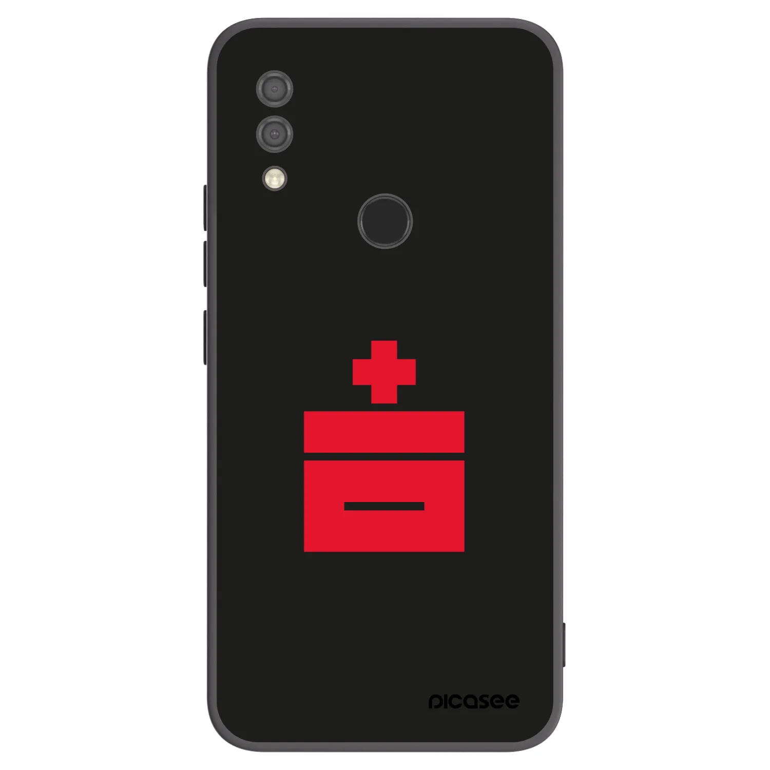 Picasee silikónový čierny obal pre Xiaomi Redmi 7 - Le Plastenciaga