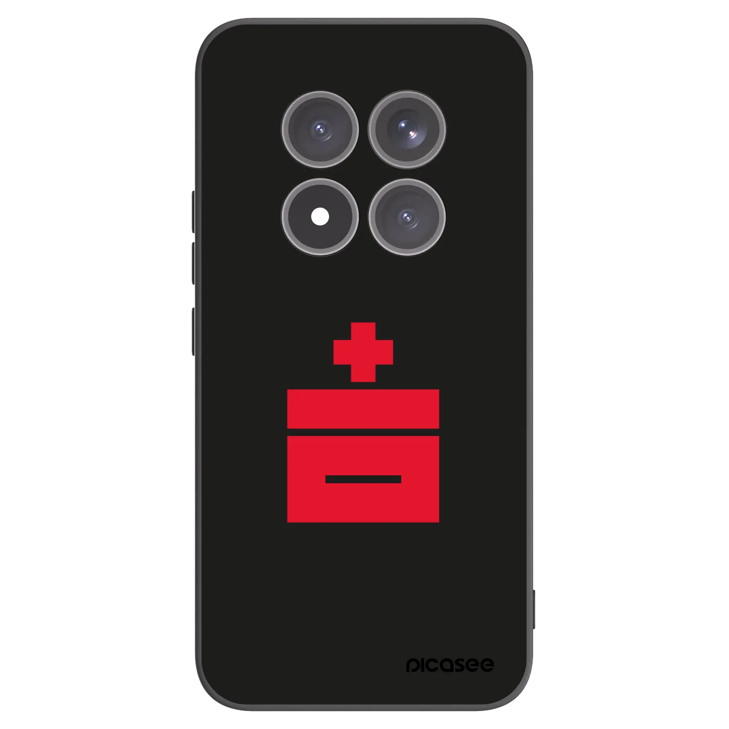 Silikónový čierny obal pre Xiaomi Redmi Note 15 Pro+ - Le Plastenciaga