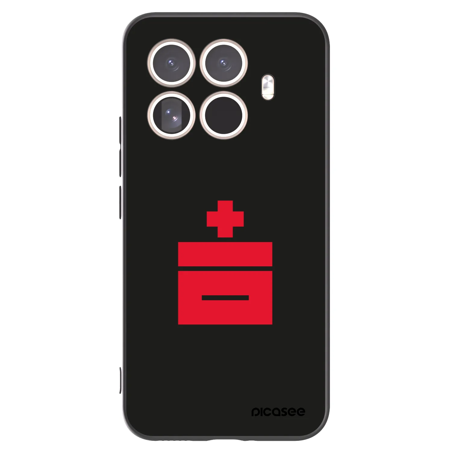 Picasee silikónový čierny obal pre Xiaomi 15T Pro - Le Plastenciaga