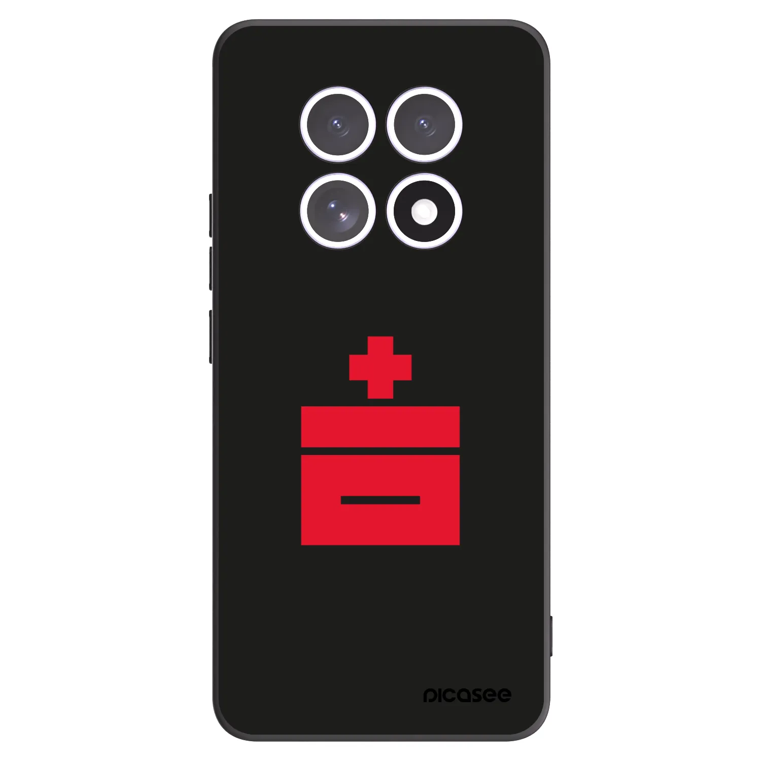 Picasee silikónový čierny obal pre Xiaomi Redmi Note 15 - Le Plastenciaga