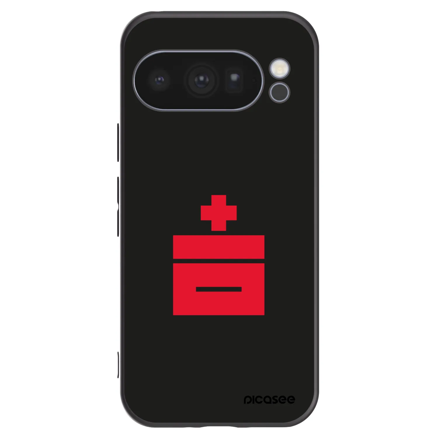 Picasee silikónový čierny obal pre Google Pixel 10 Pro - Le Plastenciaga