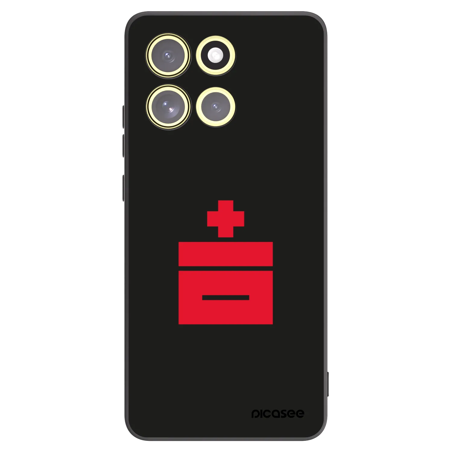 Picasee silikónový čierny obal pre Motorola Moto G86 Power 5G - Le Plastenciaga