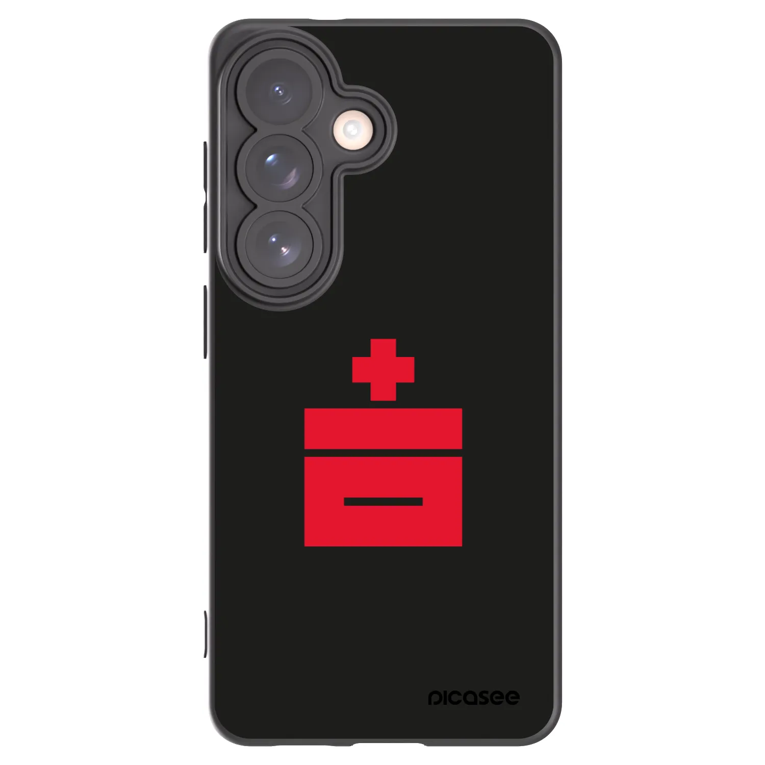 Picasee silikónový čierny obal pre Samsung Galaxy S26 - Le Plastenciaga