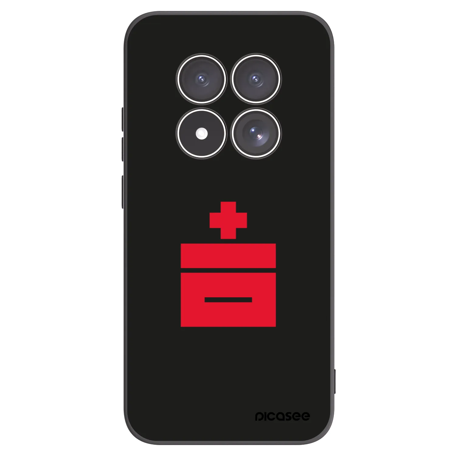 Picasee silikónový čierny obal pre Xiaomi Redmi Note 15 Pro 5G - Le Plastenciaga