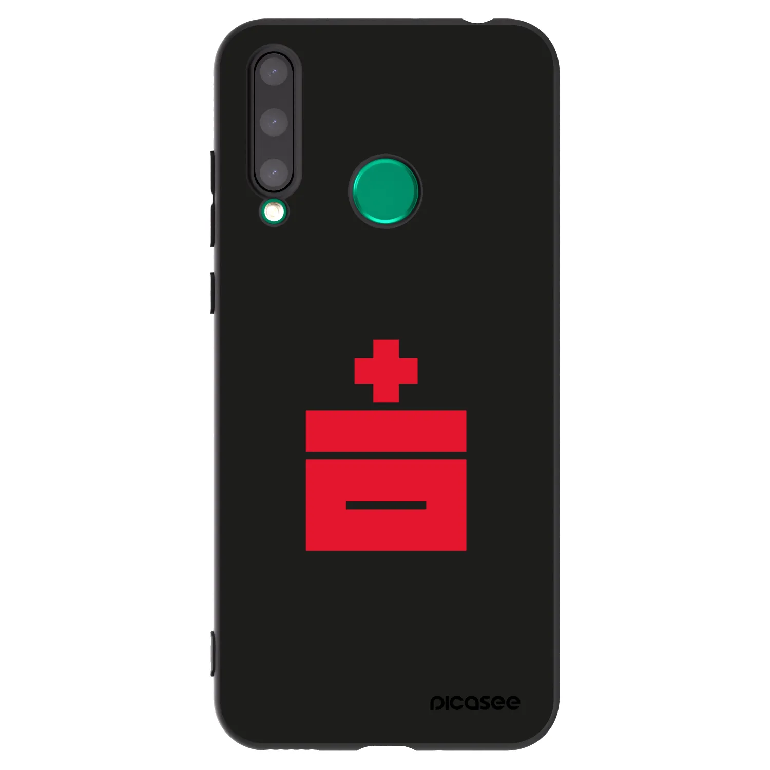 Picasee silikónový čierny obal pre Honor 20 Lite - Le Plastenciaga