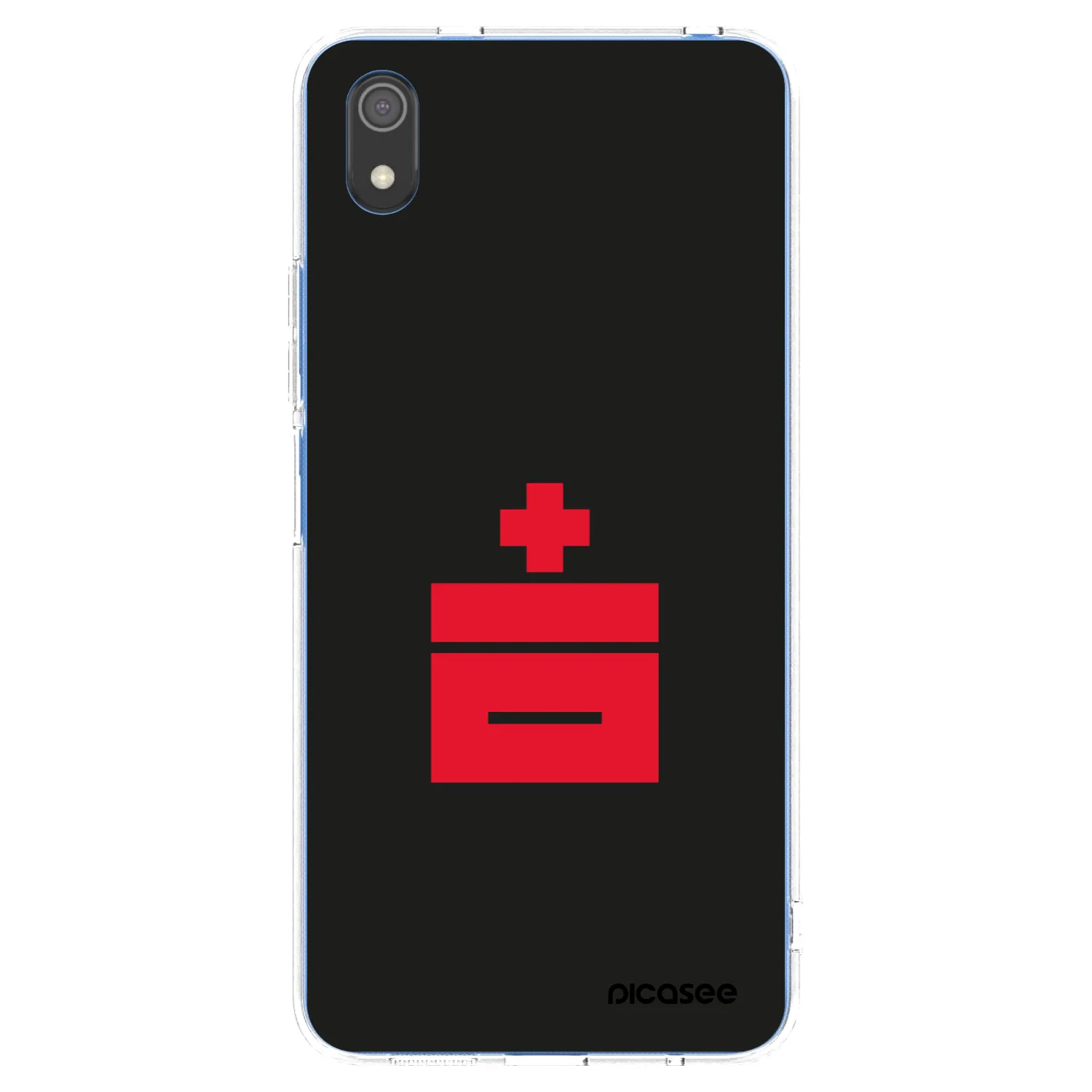 Picasee silikónový prehľadný obal pre Xiaomi Redmi 7A - Le Plastenciaga