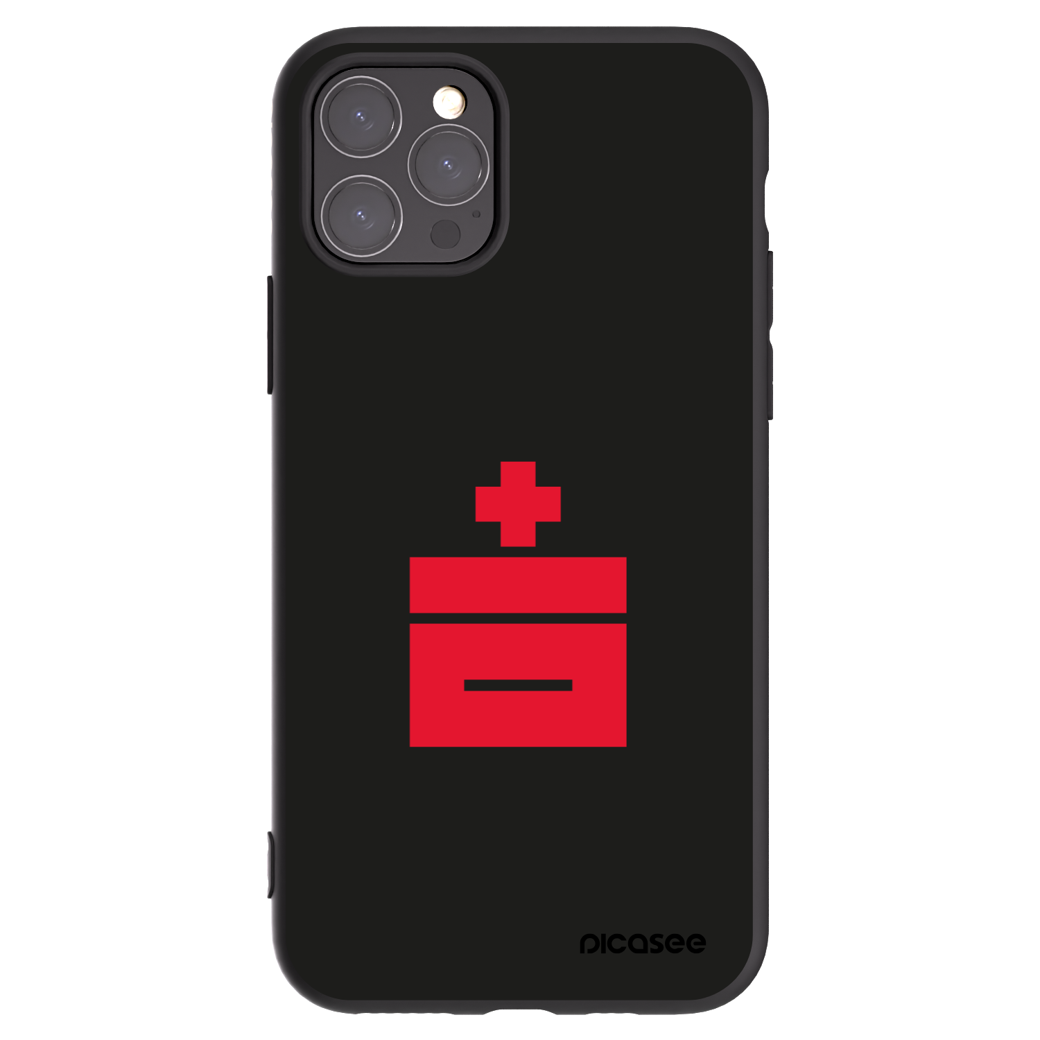 Picasee silikónový čierny obal pre Apple iPhone 11 Pro - Le Plastenciaga