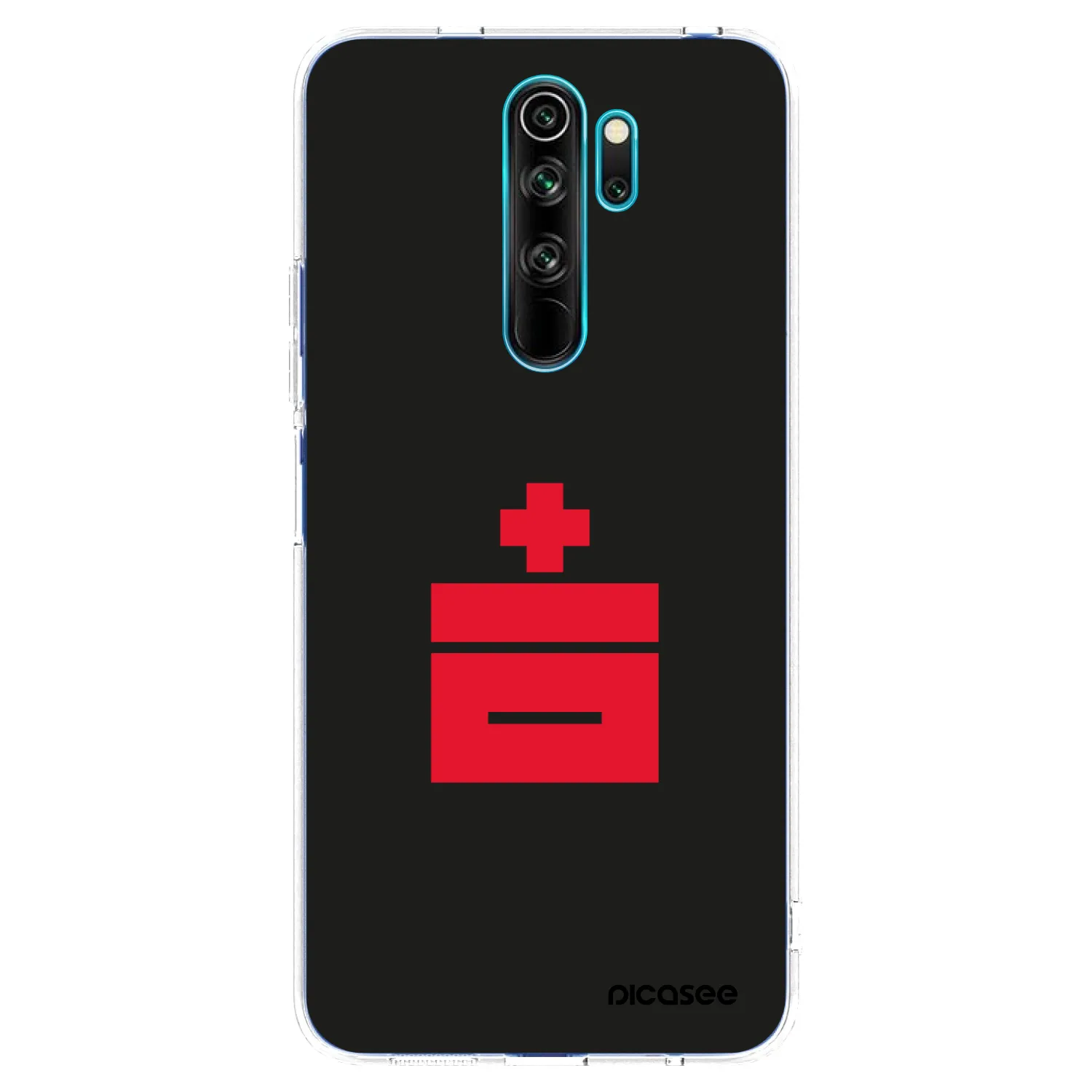 Picasee silikónový prehľadný obal pre Xiaomi Redmi Note 8 Pro - Le Plastenciaga