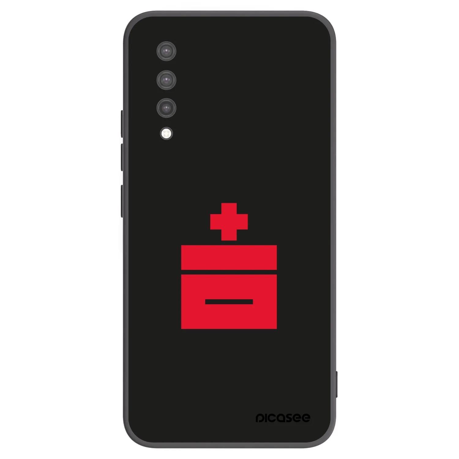 Picasee silikónový čierny obal pre Xiaomi Mi 9 Lite - Le Plastenciaga