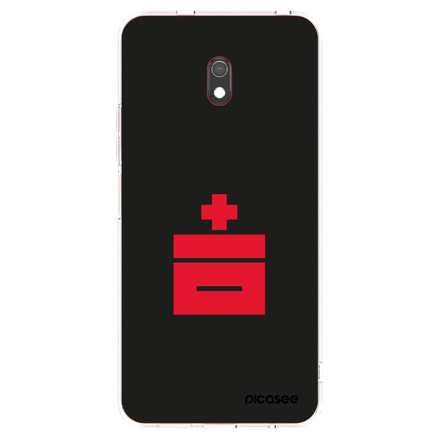 Picasee silikónový prehľadný obal pre Xiaomi Redmi 8A - Le Plastenciaga