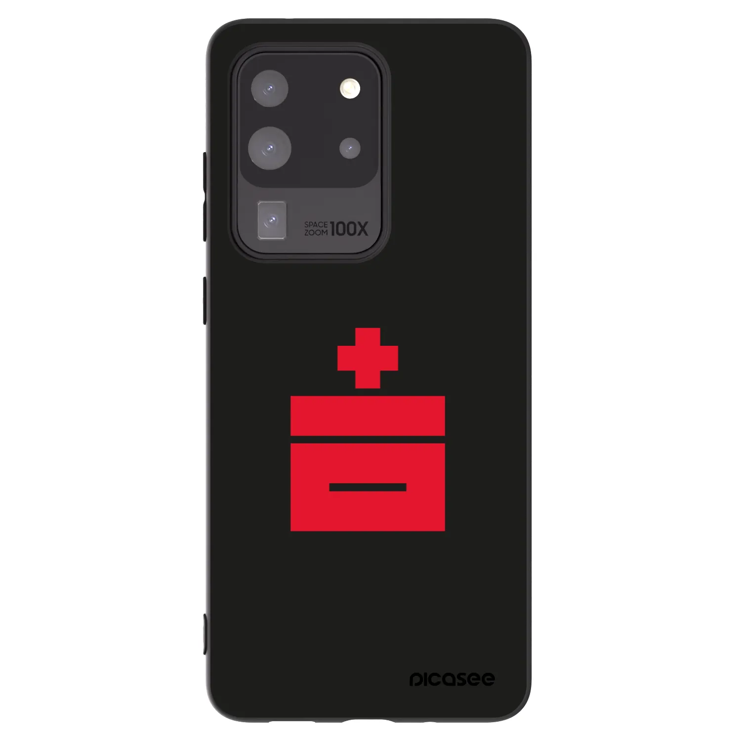 Picasee silikónový čierny obal pre Samsung Galaxy S20 Ultra 5G G988F - Le Plastenciaga
