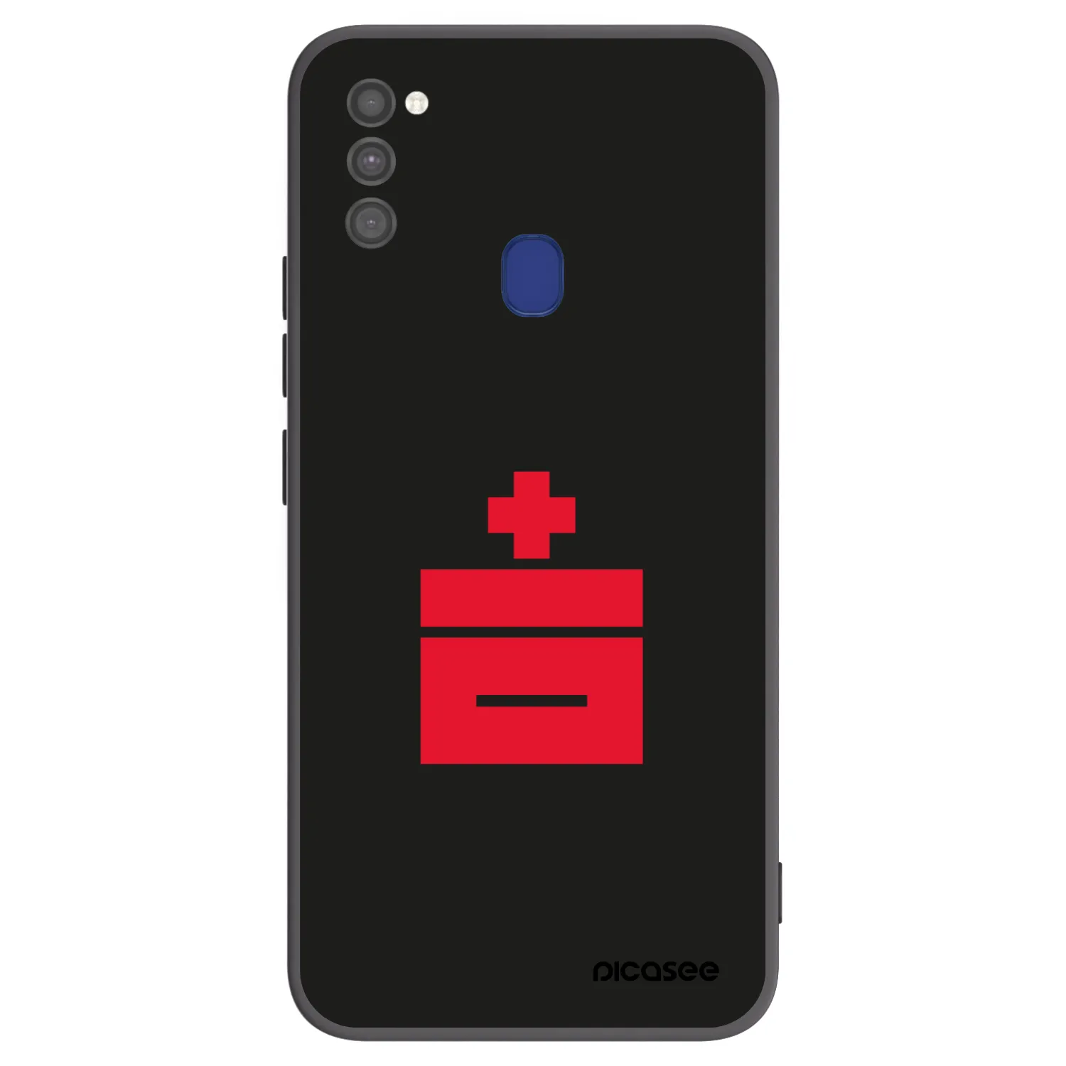 Picasee silikónový čierny obal pre Samsung Galaxy M21 M215F - Le Plastenciaga