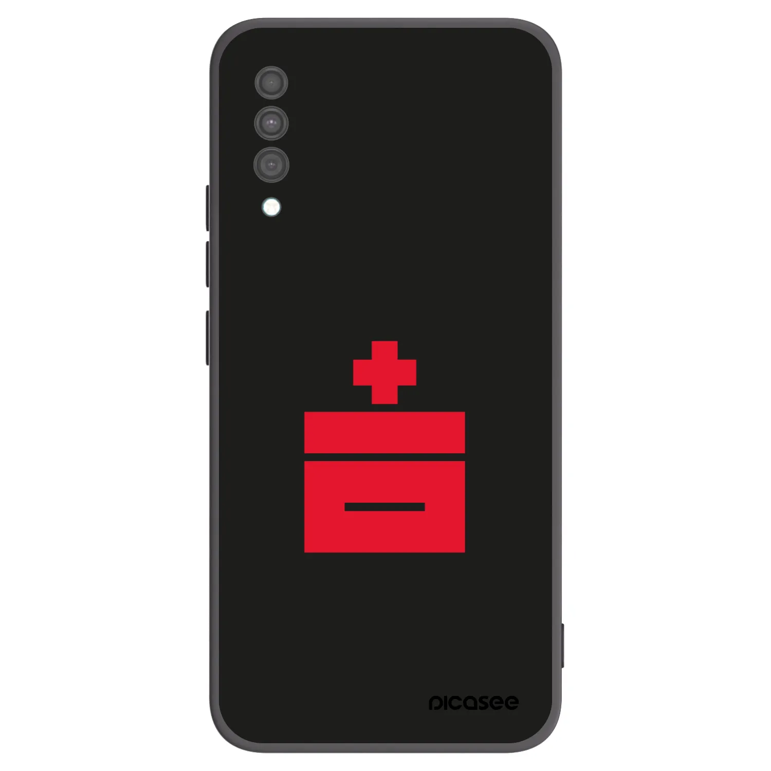 Picasee silikónový čierny obal pre Samsung Galaxy A30s A307F - Le Plastenciaga