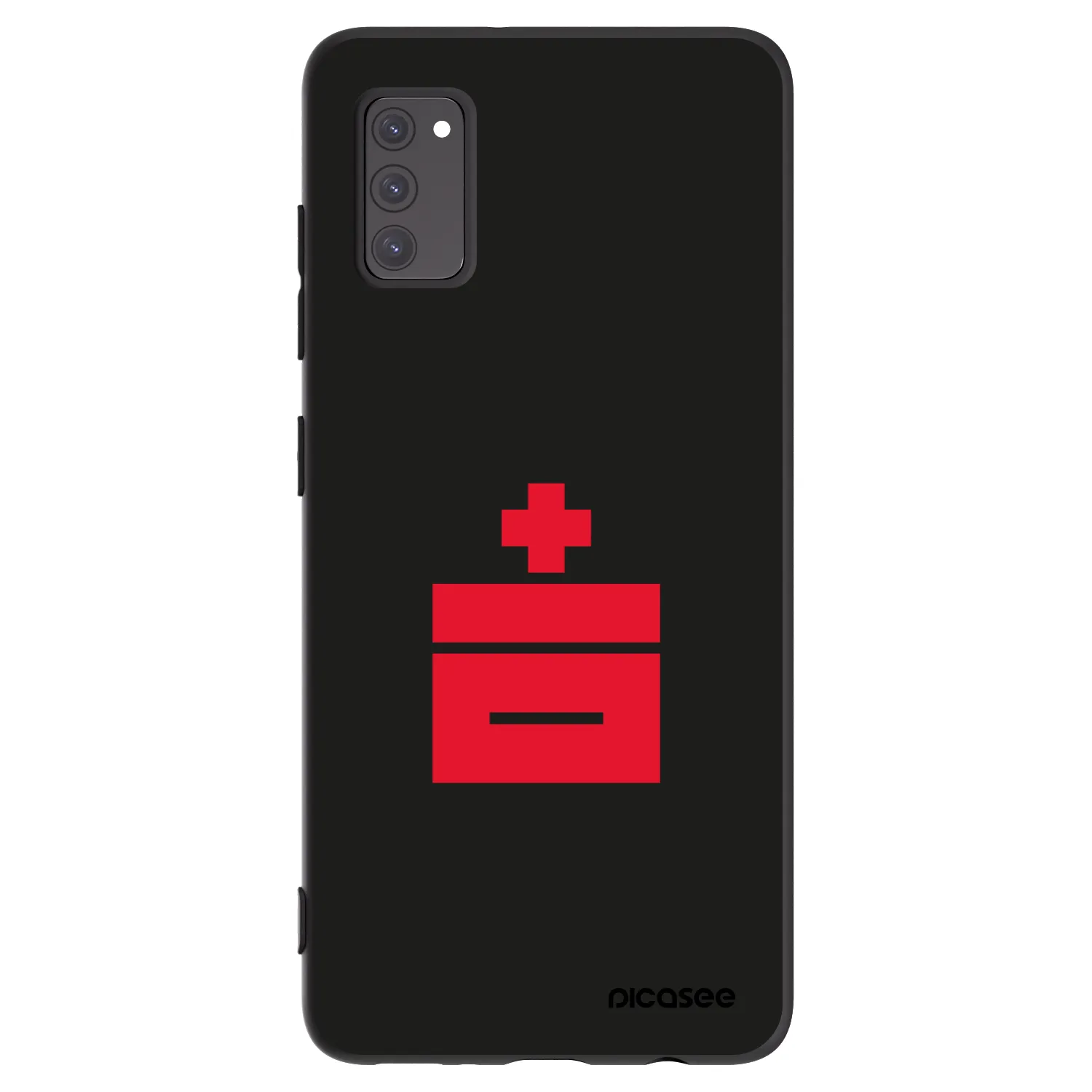 Picasee silikónový čierny obal pre Samsung Galaxy A41 A415F - Le Plastenciaga