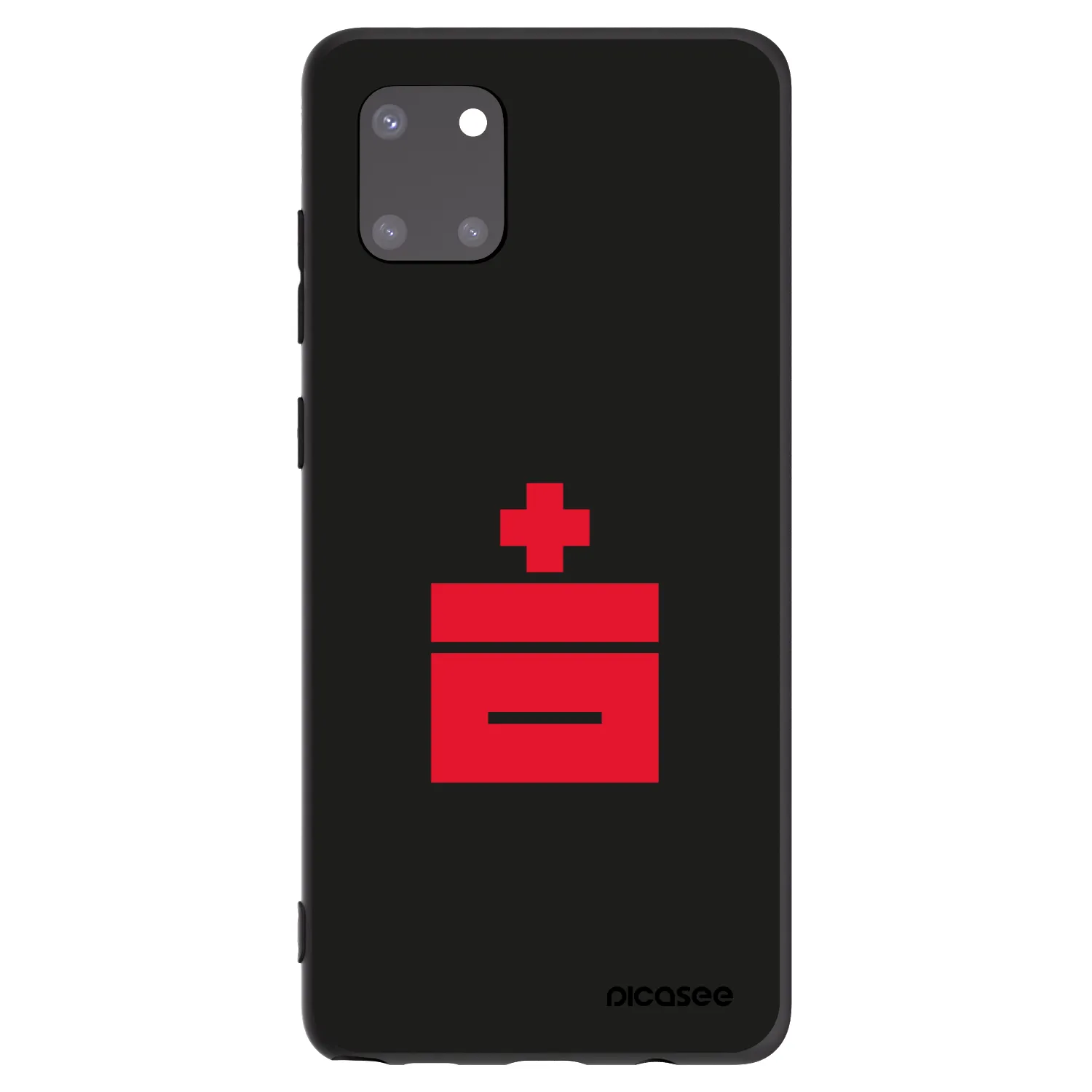 Picasee silikónový čierny obal pre Samsung Galaxy Note 10 Lite N770F - Le Plastenciaga