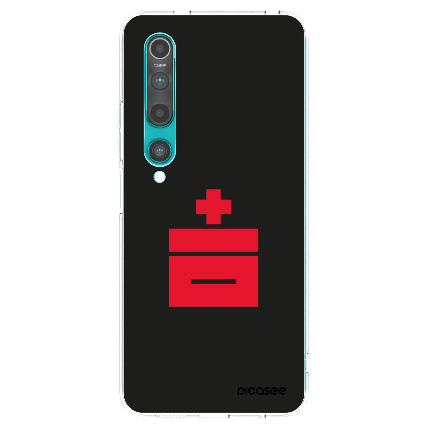 Picasee silikónový prehľadný obal pre Xiaomi Mi 10 - Le Plastenciaga