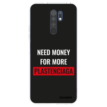 Picasee silikónový prehľadný obal pre Xiaomi Redmi 9 - More PLASTENCIAGA