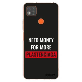 Picasee silikónový prehľadný obal pre Xiaomi Redmi 9C - More PLASTENCIAGA