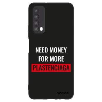 Picasee silikónový čierny obal pre Huawei P Smart 2021 - More PLASTENCIAGA