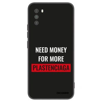 Picasee silikónový čierny obal pre Xiaomi Poco M3 - More PLASTENCIAGA