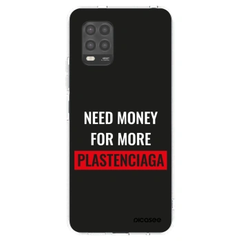 Picasee silikónový prehľadný obal pre Xiaomi Mi 10 Lite - More PLASTENCIAGA