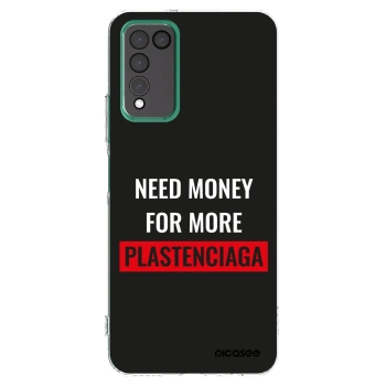 Picasee silikónový prehľadný obal pre Honor 10X Lite - More PLASTENCIAGA