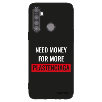Picasee silikónový čierny obal pre Realme 5 - More PLASTENCIAGA