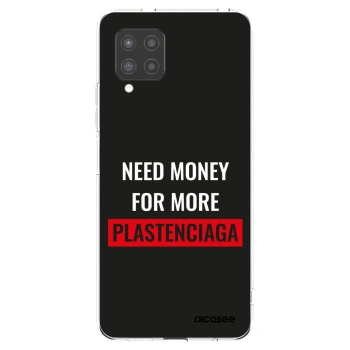 Picasee silikónový prehľadný obal pre Samsung Galaxy A42 A426B - More PLASTENCIAGA