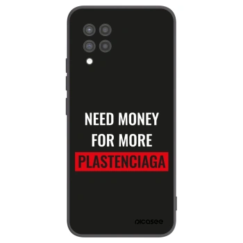 Picasee silikónový čierny obal pre Samsung Galaxy A42 A426B - More PLASTENCIAGA