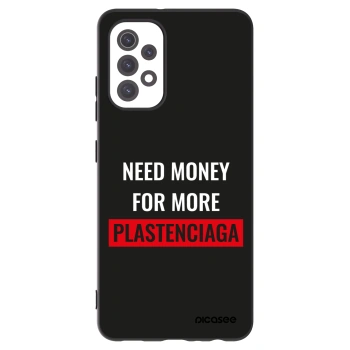 Picasee silikónový čierny obal pre Samsung Galaxy A32 5G A326B - More PLASTENCIAGA