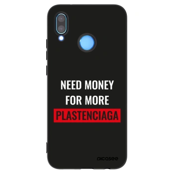 Picasee silikónový čierny obal pre Huawei P20 Lite - More PLASTENCIAGA