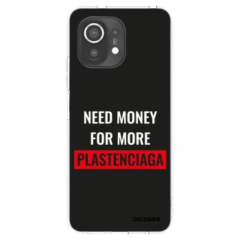 Picasee silikónový prehľadný obal pre Xiaomi Mi 11 - More PLASTENCIAGA