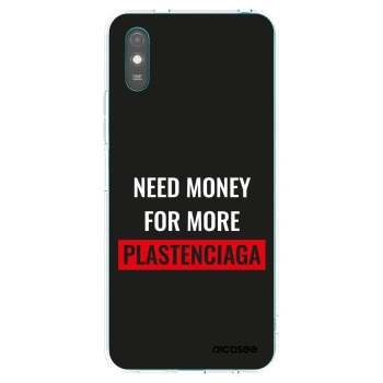 Picasee silikónový prehľadný obal pre Xiaomi Redmi 9AT - More PLASTENCIAGA