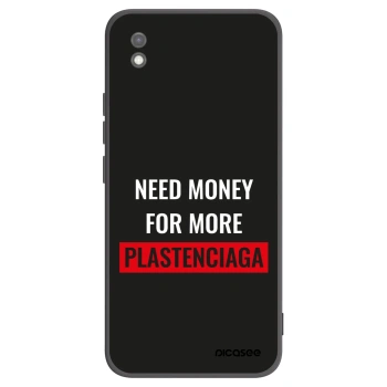 Picasee silikónový čierny obal pre Xiaomi Redmi 9AT - More PLASTENCIAGA