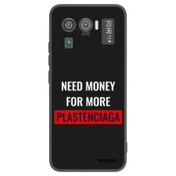 Picasee silikónový čierny obal pre Xiaomi Mi 11 Ultra - More PLASTENCIAGA