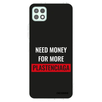 Picasee silikónový prehľadný obal pre Samsung Galaxy A22 A226B 5G - More PLASTENCIAGA