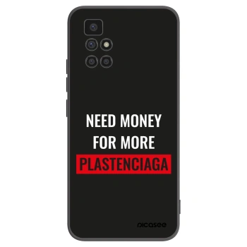 Picasee silikónový čierny obal pre Xiaomi Redmi 10 - More PLASTENCIAGA