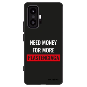 Picasee silikónový čierny obal pre Xiaomi 11T - More PLASTENCIAGA