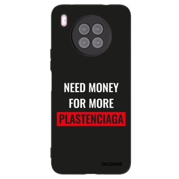 Picasee silikónový čierny obal pre Huawei Nova 8i - More PLASTENCIAGA