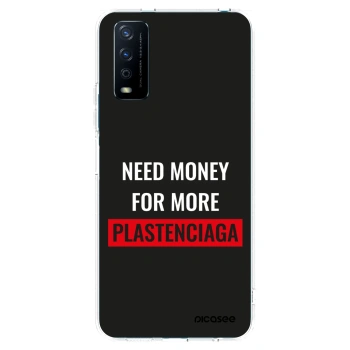 Picasee silikónový prehľadný obal pre Vivo Y11s - More PLASTENCIAGA