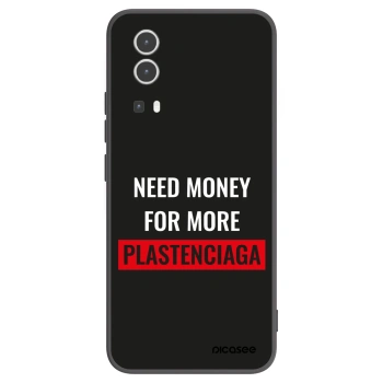 Picasee silikónový čierny obal pre Vivo Y72 5G - More PLASTENCIAGA