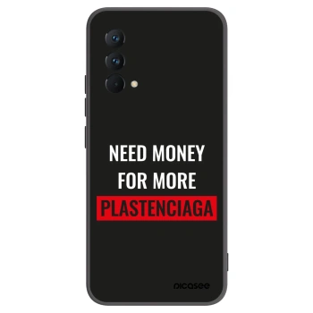 Picasee silikónový čierny obal pre Realme GT Master Edition 5G - More PLASTENCIAGA