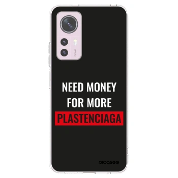 Picasee silikónový prehľadný obal pre Xiaomi 12 - More PLASTENCIAGA